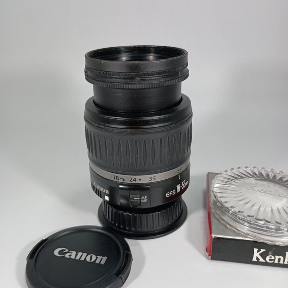 Canon EF-S 18-55mm f/3.5-5.6 IS USM Lens w/58mm UV Filter TESTED - Picture 4 of 5